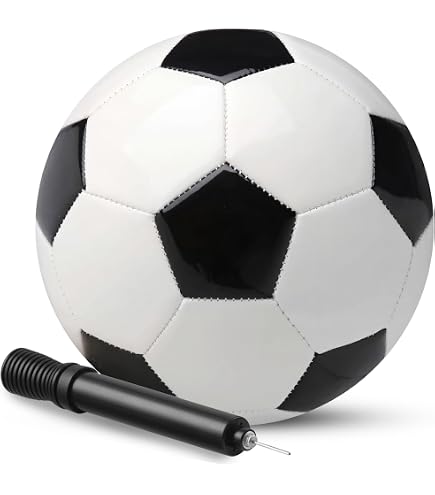 Pasuihcay Size 5 Professional Training Soccer Balls PU Leather